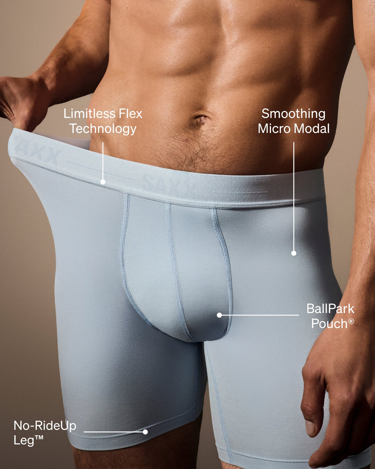 SAXX Underwear Smooth Luxe Micro Modal