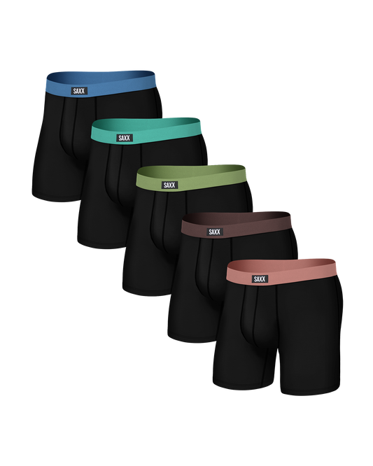 SAXX Underwear Non-Stop Stretch Cotton (5 Pack)