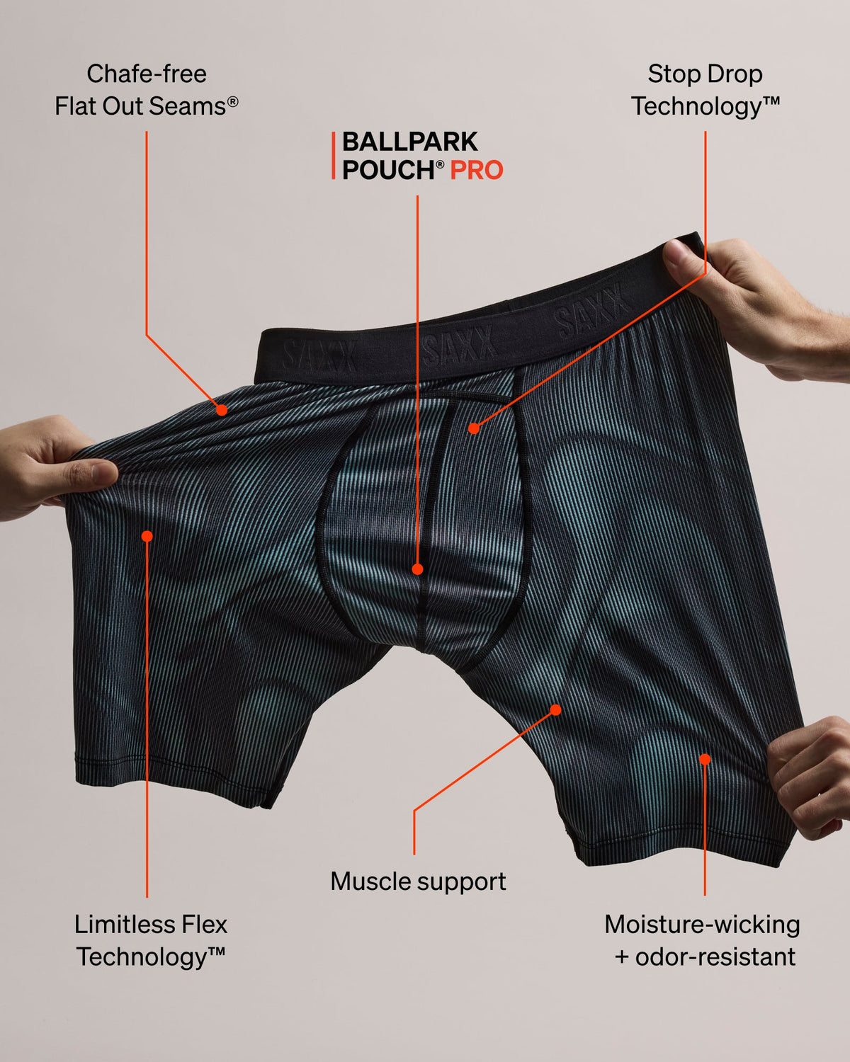 SAXX Underwear Smooth Flex Light Compression